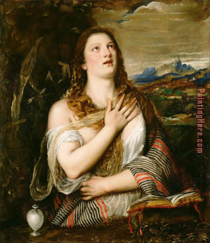 Titian The Penitent Magdalene